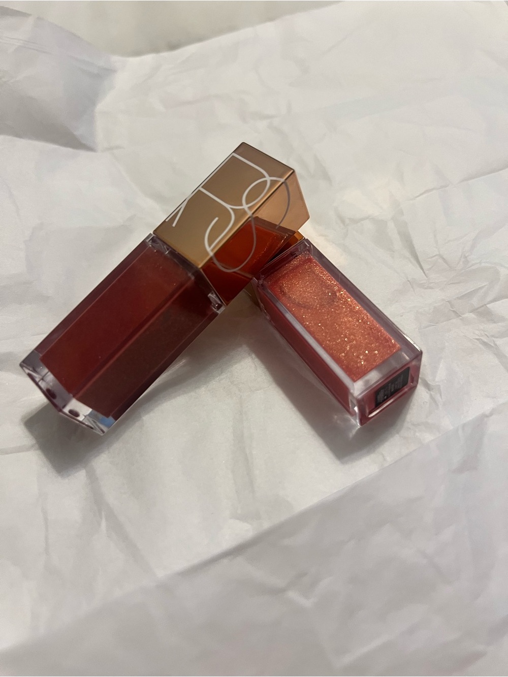 NARS Lip Gloss Duo in Coral and Shimmering Peach